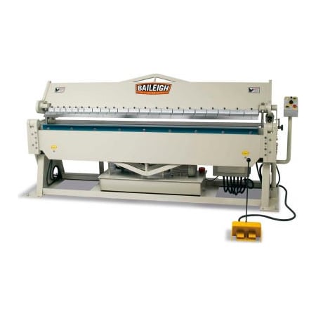 Baileigh Industrial Holdings Baileigh Industrial Hydraulic Box and Pan Brake, 3 HP, 3 Phase, 220V, BB-9612H 1021004